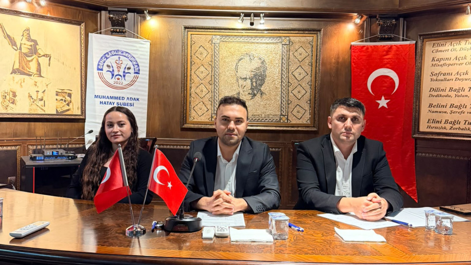 HATAY 1 NO’LU MUHAMMED ADAK ŞUBEMİZİN 1. OLAĞAN GENEL KURULU GERÇEKLEŞTİRİLDİ